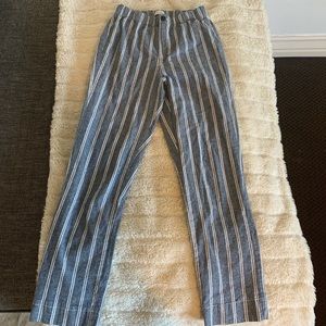 Casual striped pants